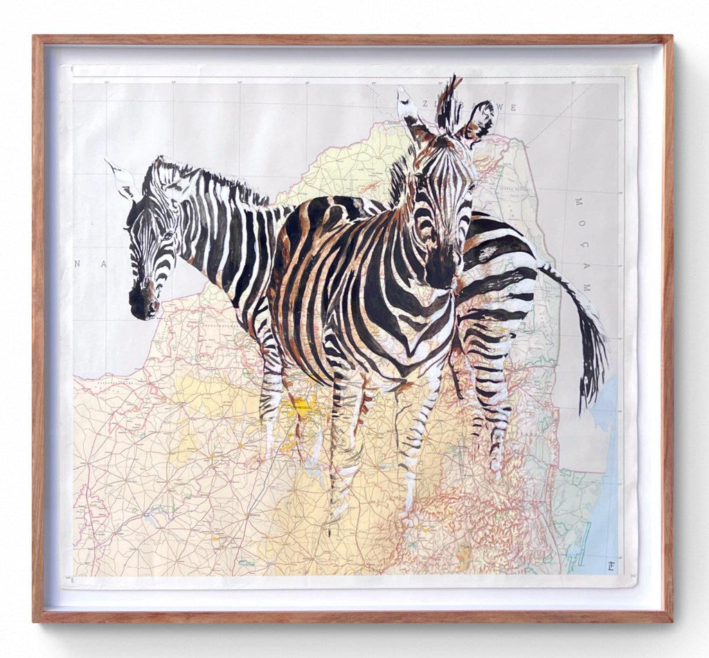 Kruger Z by Lisette Forsyth, original acrylic painting
