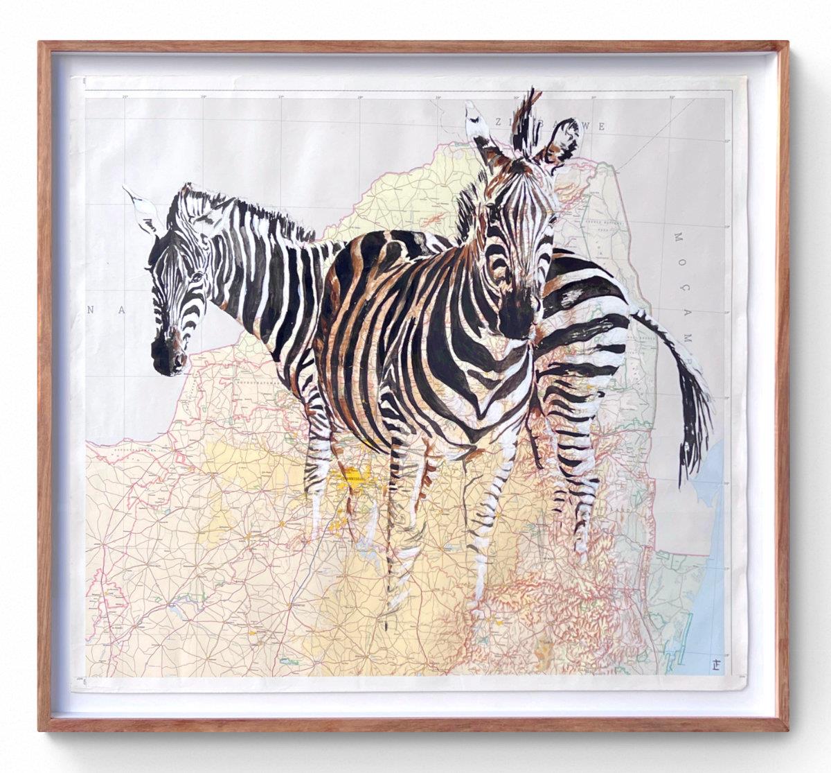 Kruger Z by Lisette Forsyth, original acrylic painting
