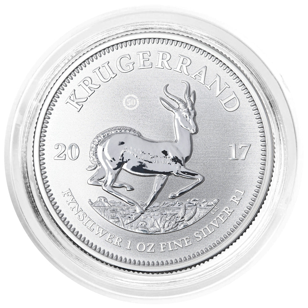 Krugerrand 1oz Silver 2017 Mintmark