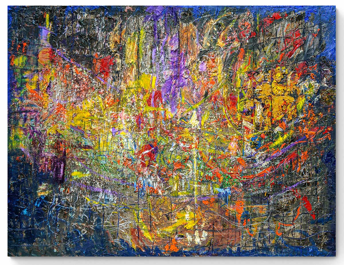 Fission And Fusion by James de Villiers, original oil painting