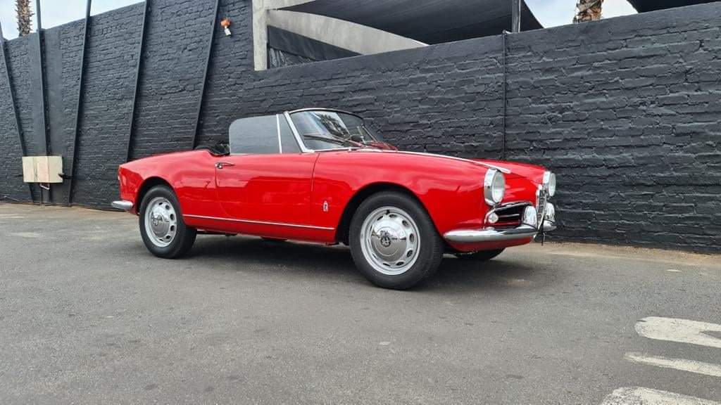 1957 Alfa Romeo Giulietta Spider South Africa