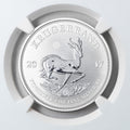 Krugerrand 1oz Silver 2017 PU Graded Slabs