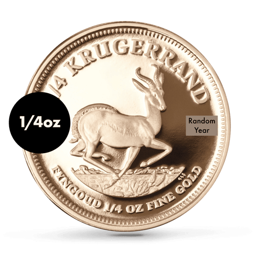 1/4 Oz Proof Gold South African Krugerrand Coin
