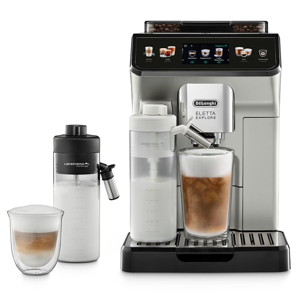 De'Longhi Eletta Explore Bean to Cup Coffee Machine ECAM450.65.S