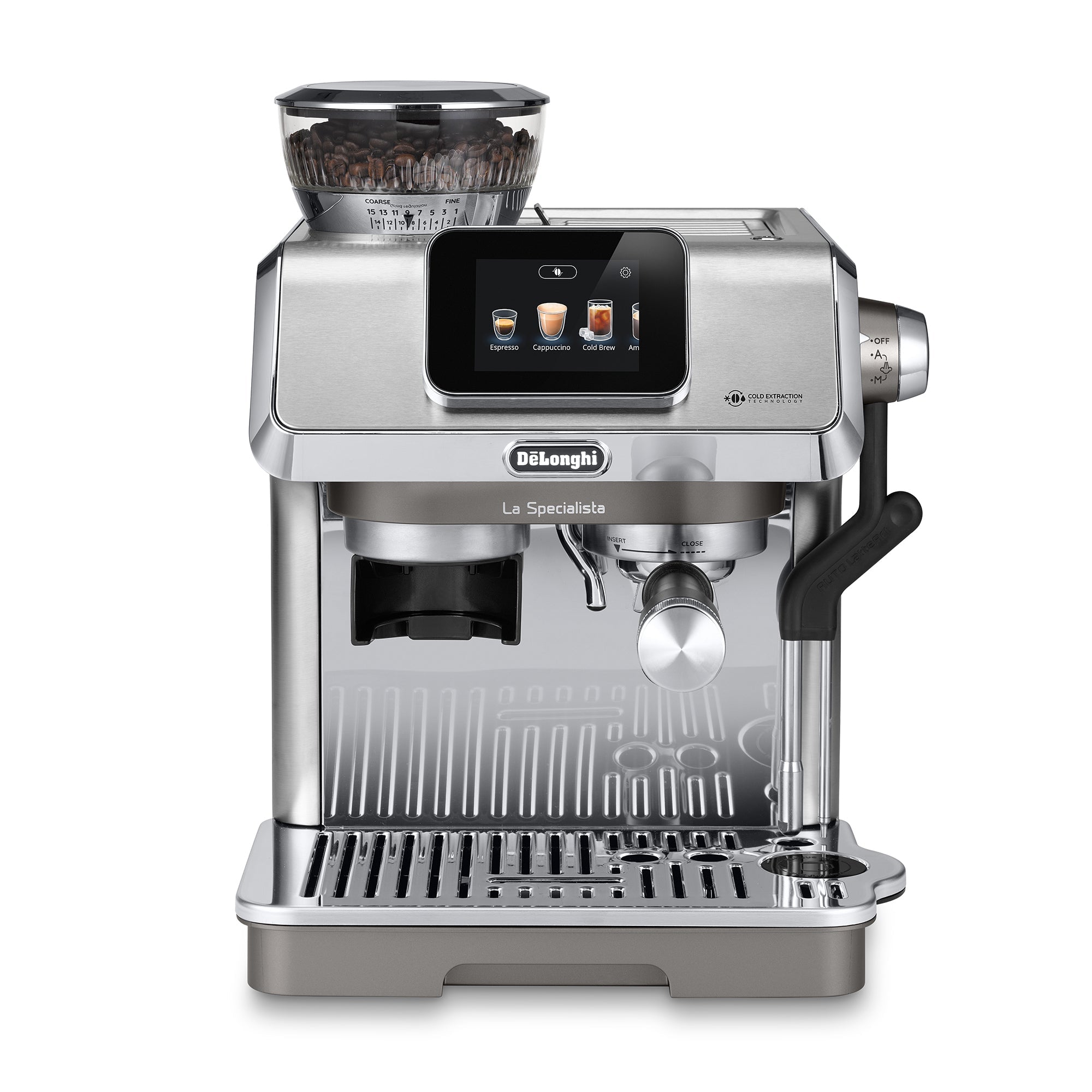 De'Longhi La Specialista Touch Manual Pump Espresso Machine EC9455.M
