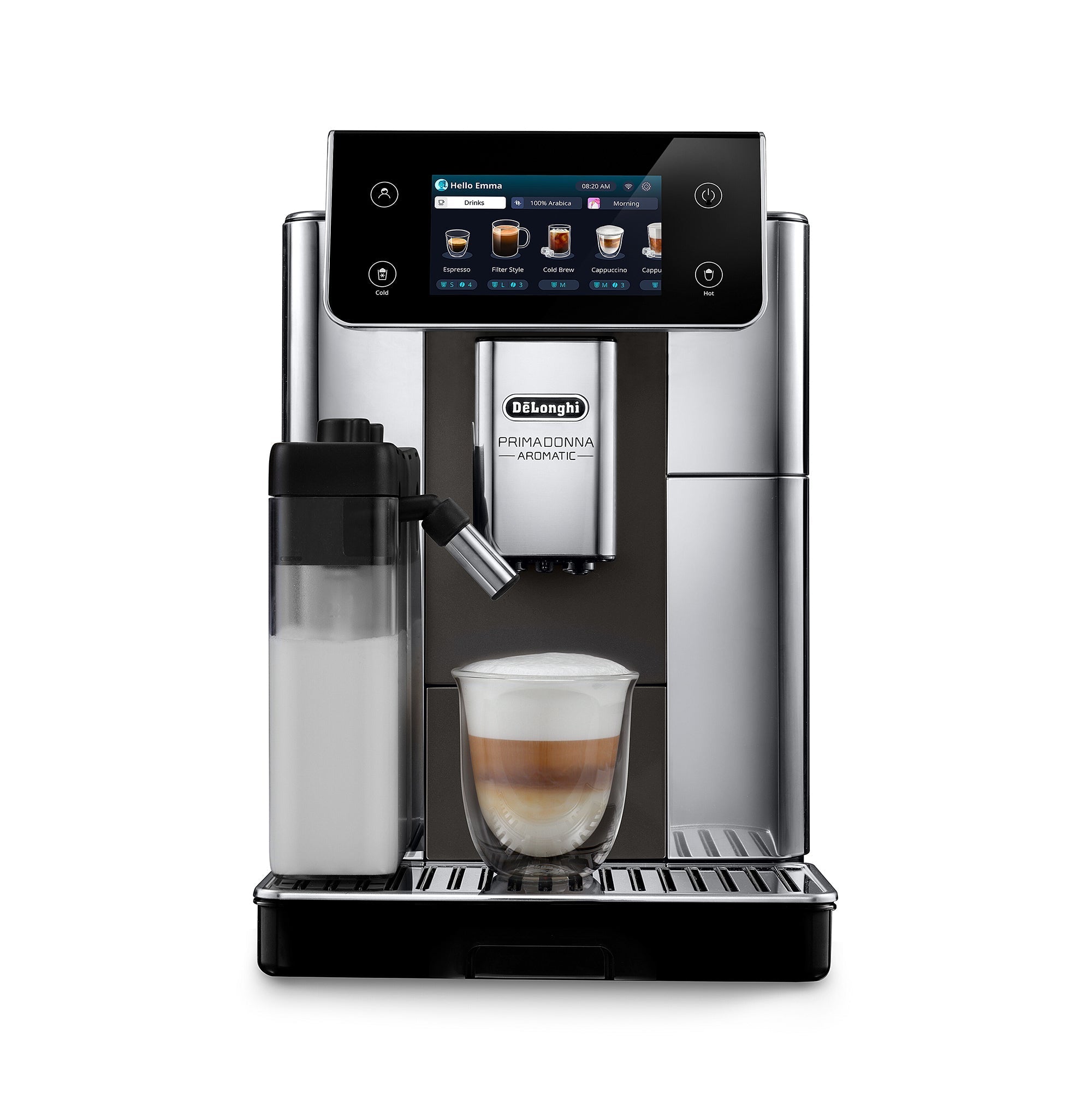 De'Longhi PrimaDonna Aromatic Bean to Cup Coffee Machine ECAM630.75.TM
